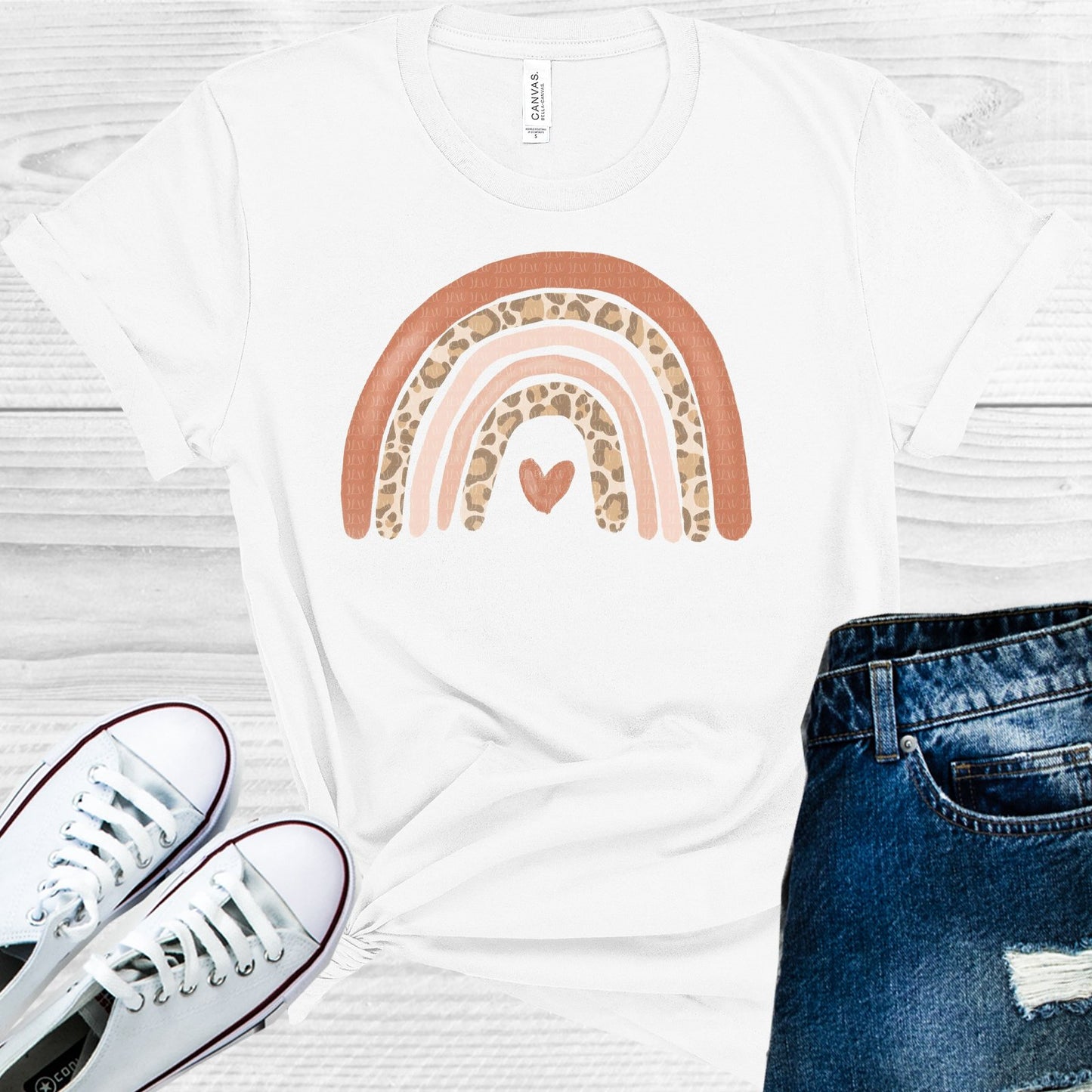 Rainbow Graphic Tee Graphic Tee