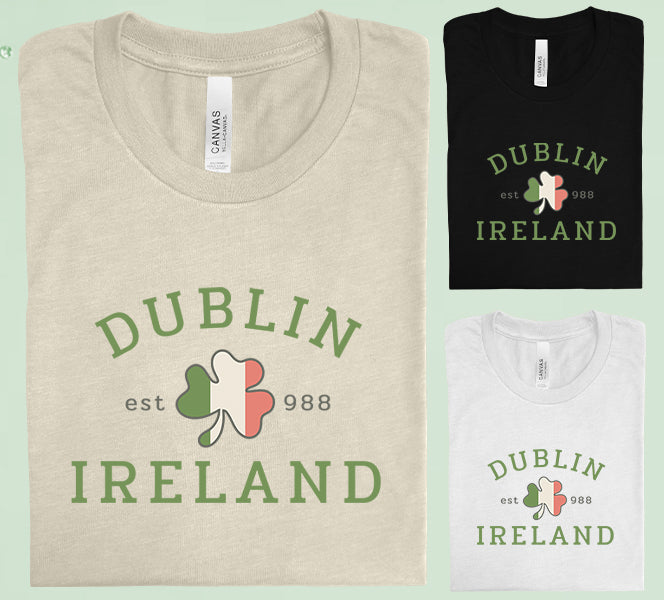 Dublin Ireland Graphic Tee Graphic Tee