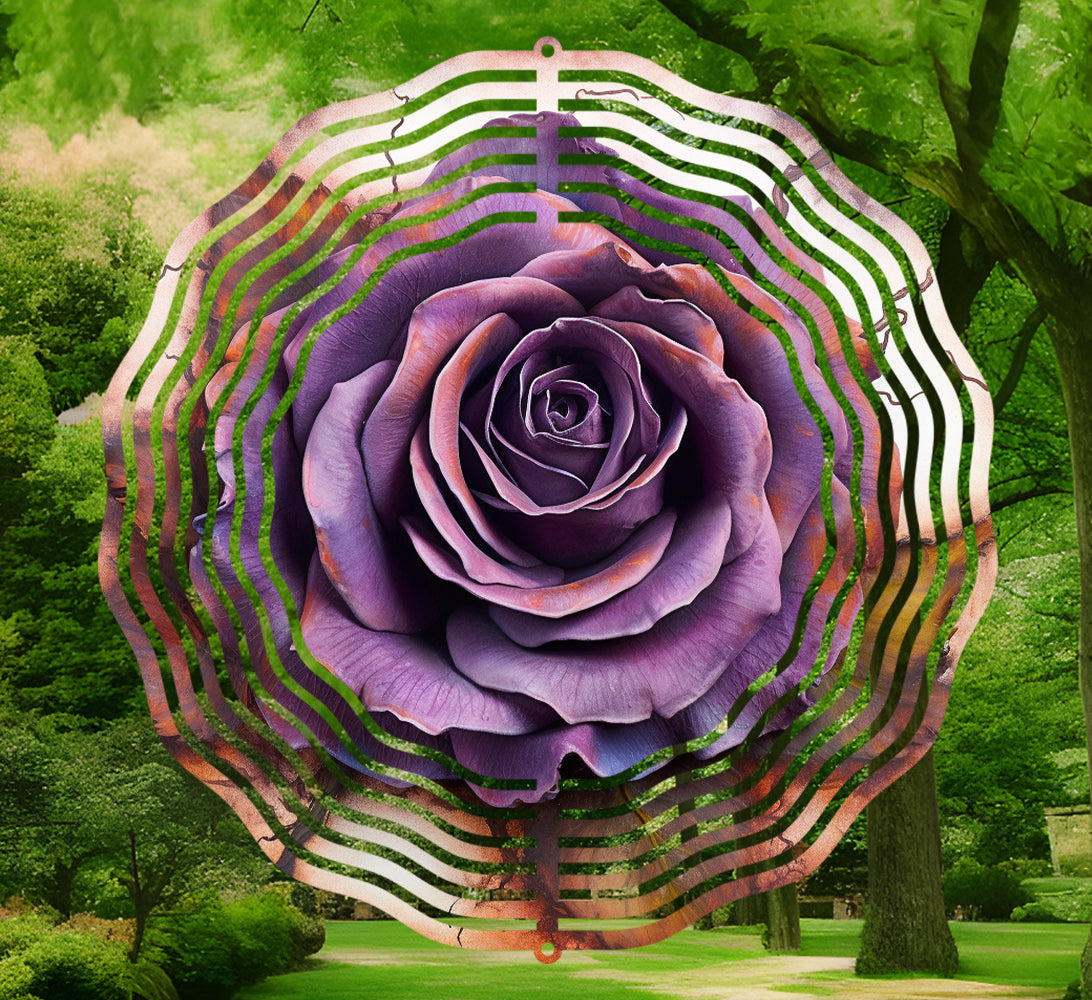 Rose Wind Spinner
