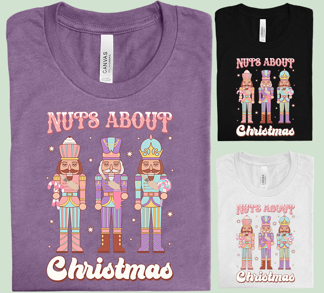 Nuts About Christmas Graphic Tee