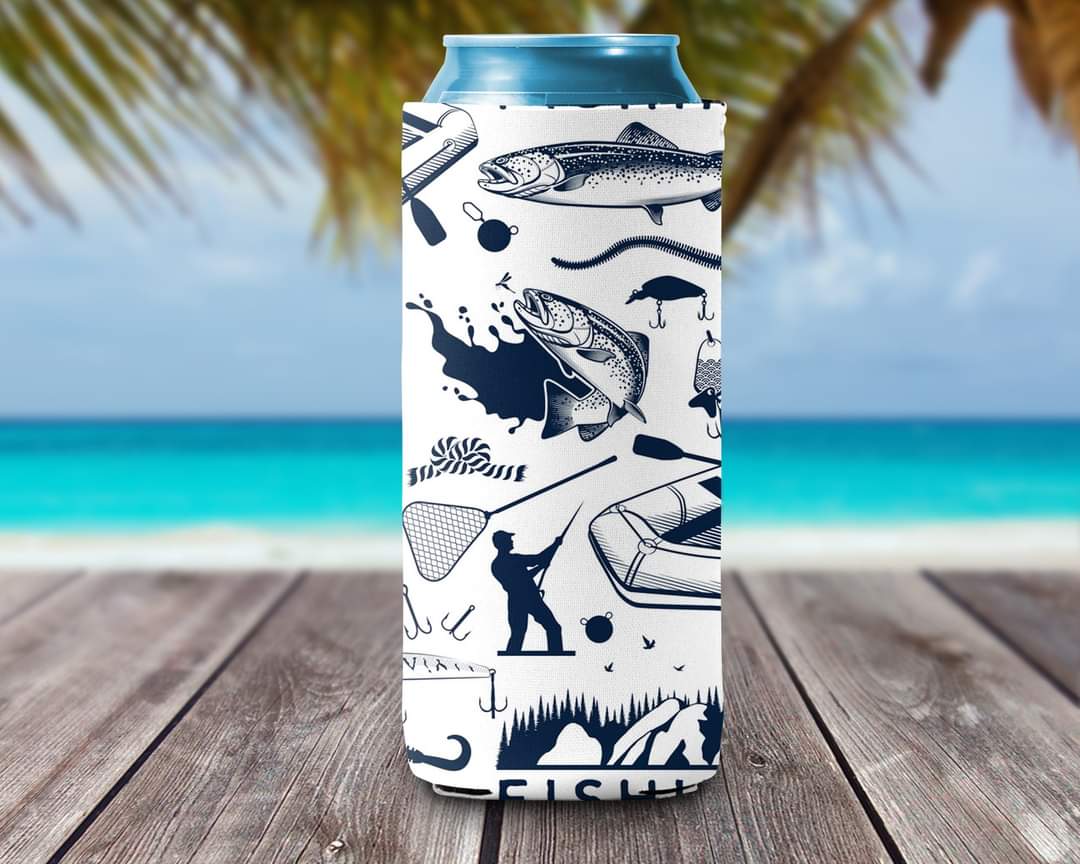 Can Cooler - Fishing