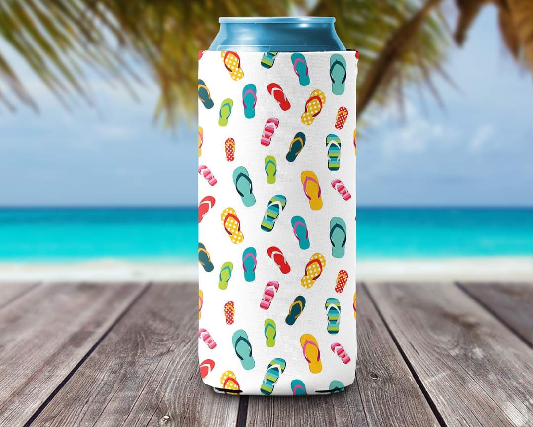 Can Cooler - Flip Flops