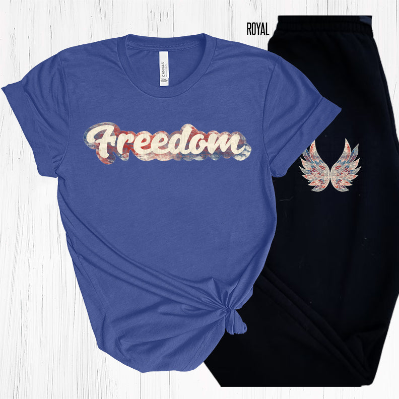 Freedom Wings Graphic Tee Graphic Tee