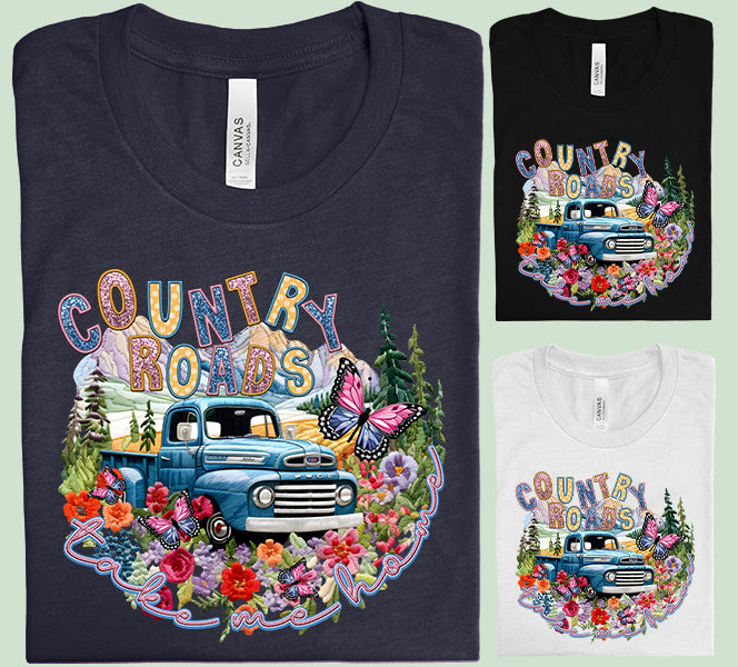 Country Roads Graphic Tee