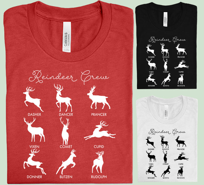 Reindeer Crew Graphic Tee