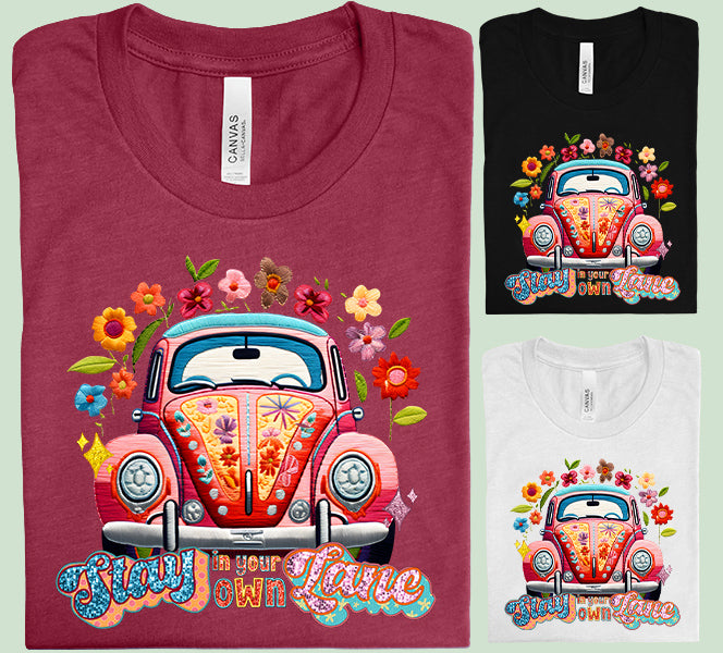 Stay in Your Own Lane Graphic Tee