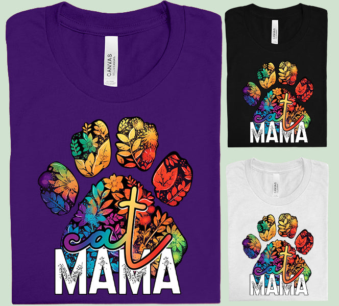 Cat Mama Graphic Tee