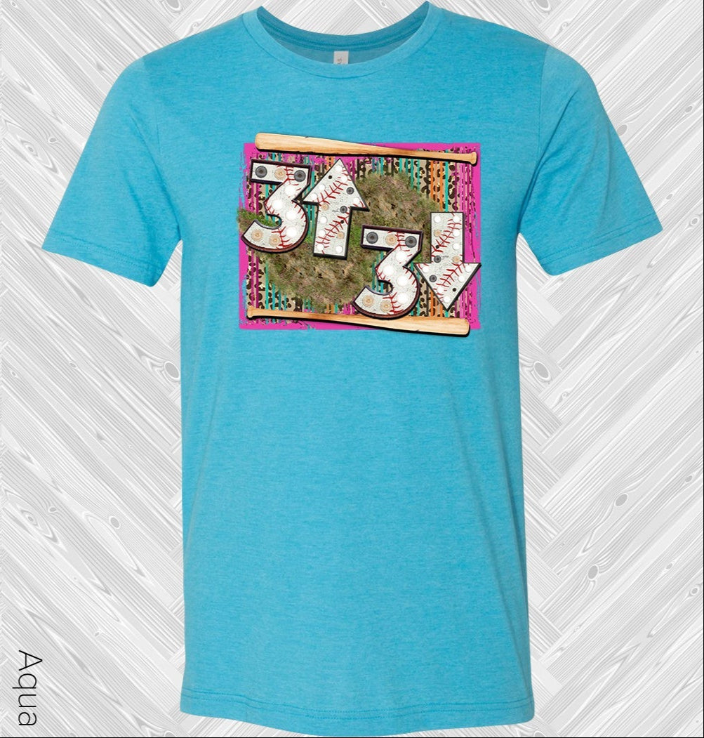 3 Up Down Graphic Tee Graphic Tee