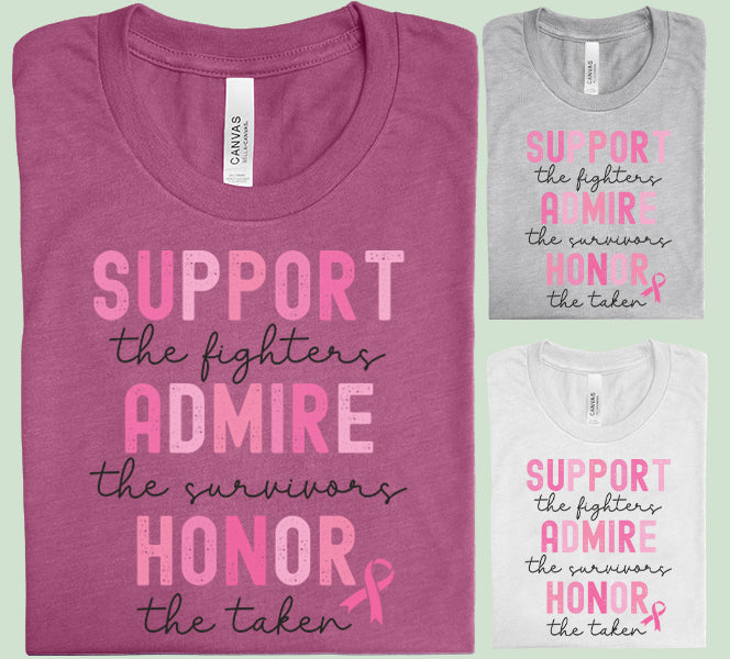 Support the Fighters Graphic Tee