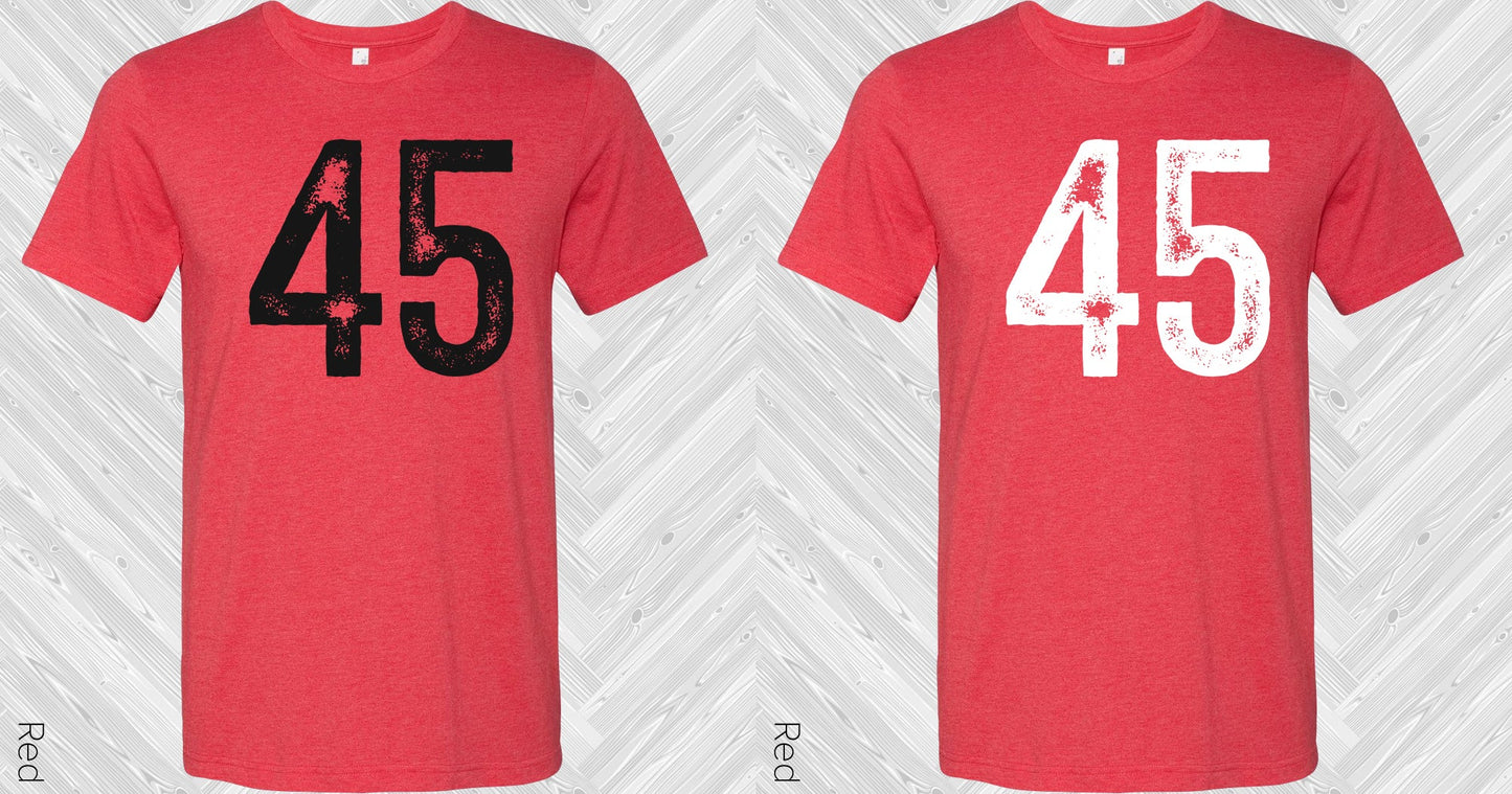 45 Graphic Tee Graphic Tee