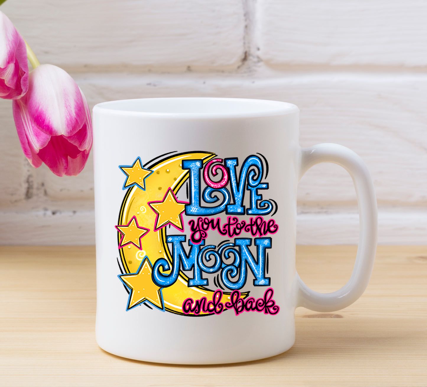 Love You to the Moon and Back Mug