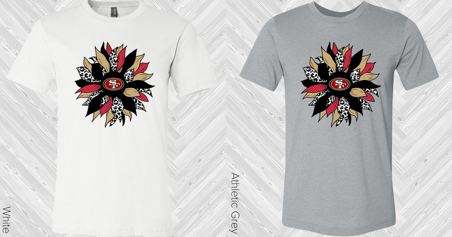 49Ers Sunflower Graphic Tee Graphic Tee