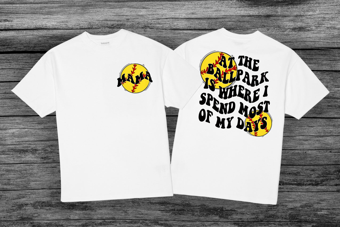 Softball Mama Graphic Tee Graphic Tee