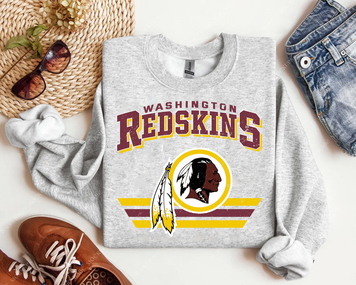 Vintage Team Redskins Graphic Tee
