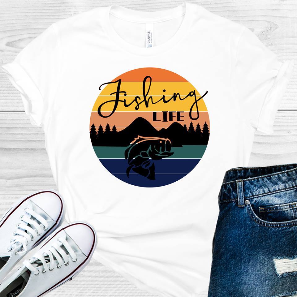 Fishing Life Graphic Tee Graphic Tee