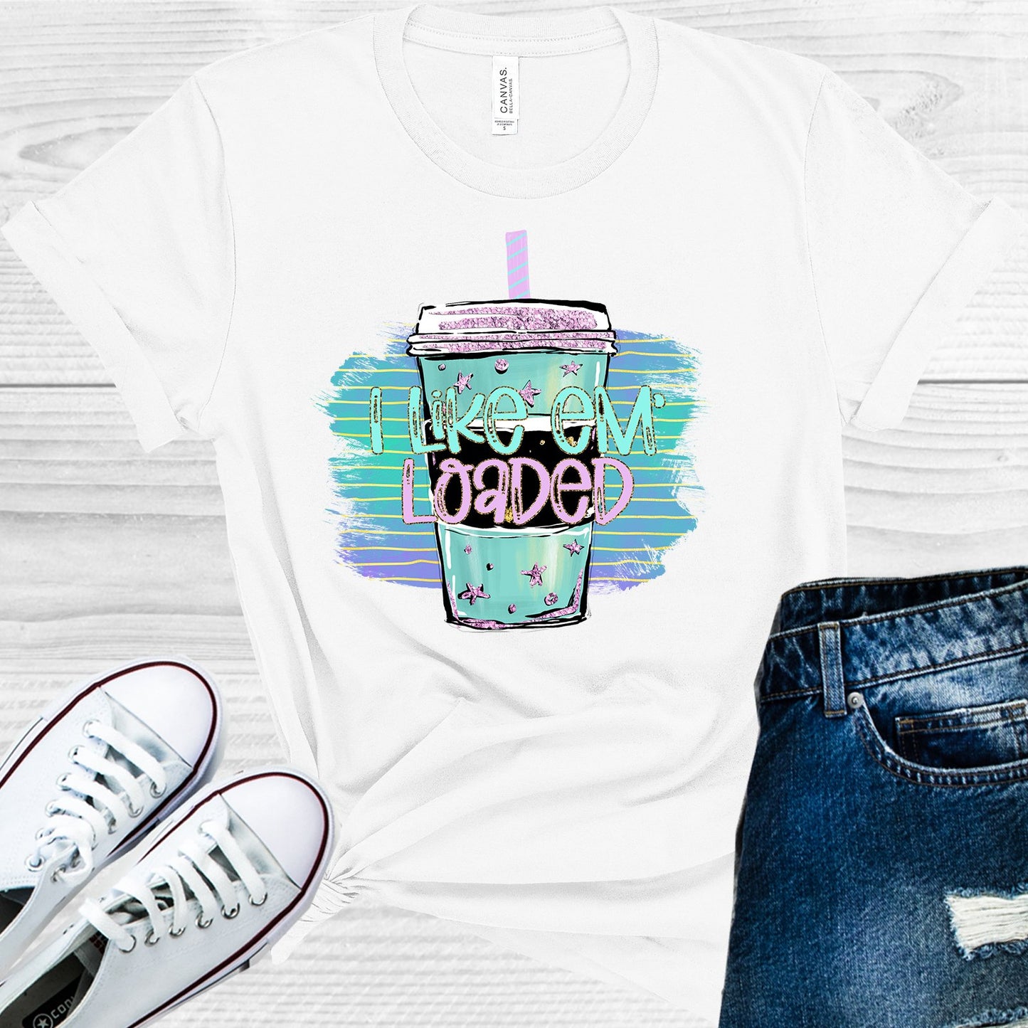 I Like Em Loaded Graphic Tee Graphic Tee