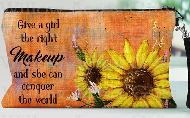 Give A Girl The Right Makeup And She Can Conquer World Wristlet