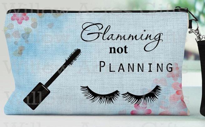 Glamming Not Planning Wristlet