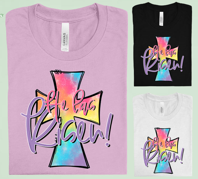 He Has Risen Graphic Tee Graphic Tee
