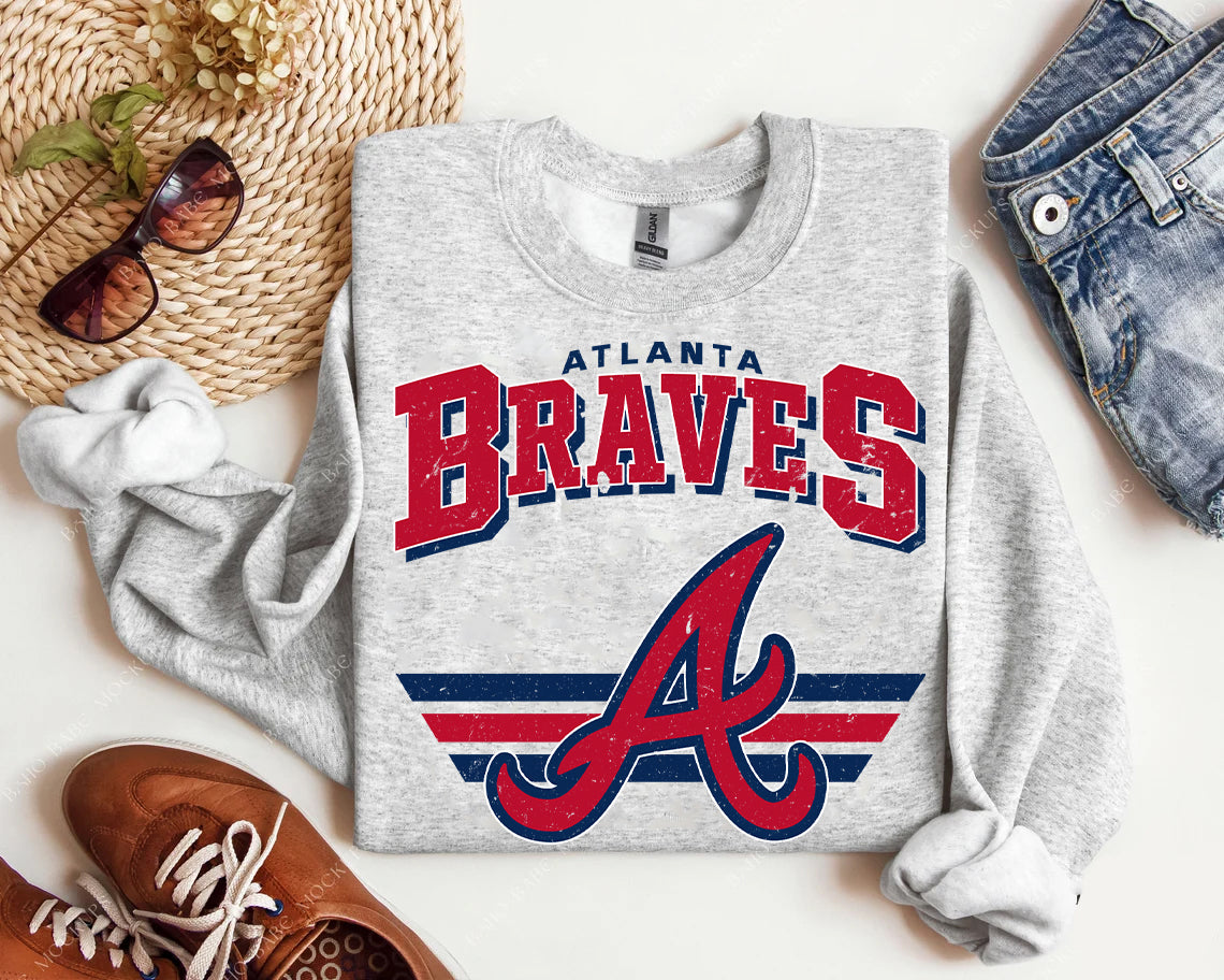 Vintage Team Braves Graphic Tee