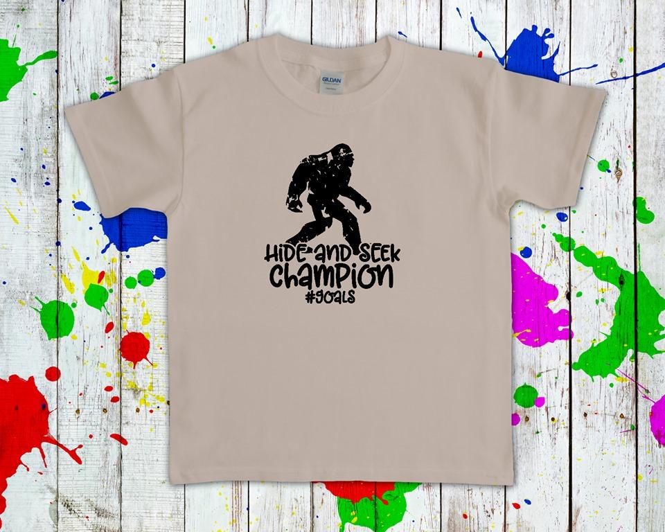 Hide And Seek Champion #goals Graphic Tee Graphic Tee