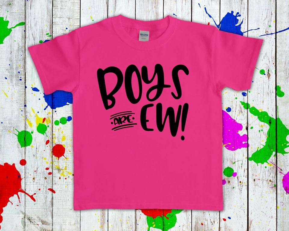Boys Are Ew Graphic Tee Graphic Tee