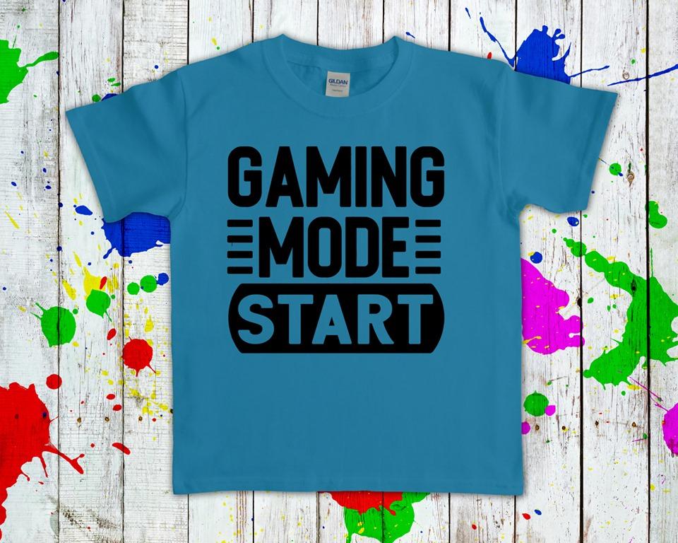 Gaming Mode Start Graphic Tee Graphic Tee