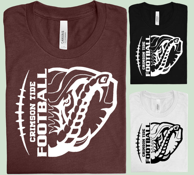 Crimson Tide Football Graphic Tee