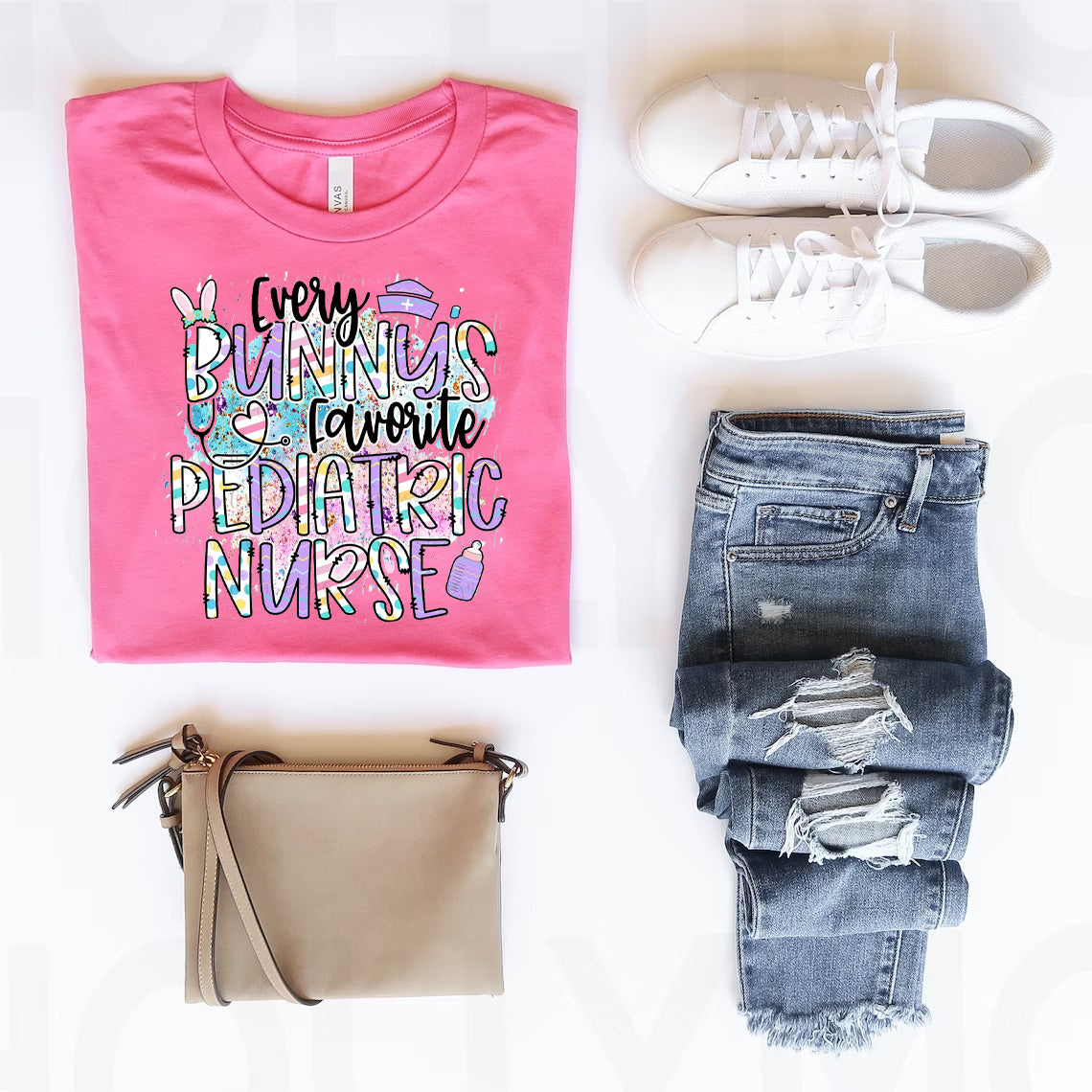 Every Bunny's Favorite Pediatric Nurse Graphic Tee