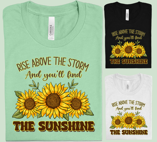 Rise Above the Storm Graphic Tee