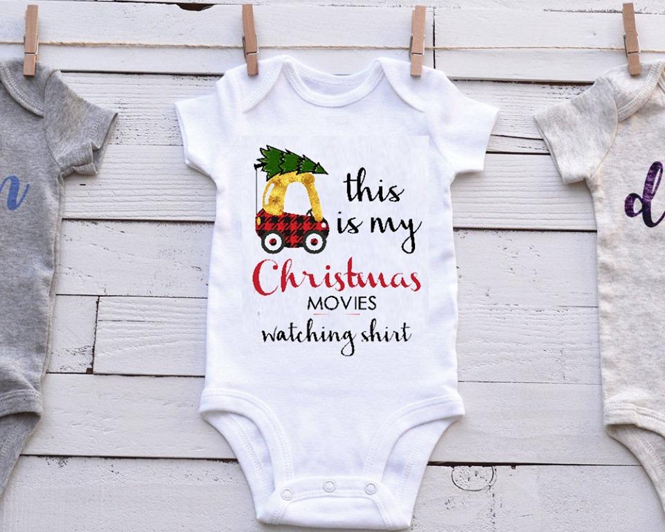 This Is My Christmas Movies Watching Shirt Graphic Tee Graphic Tee