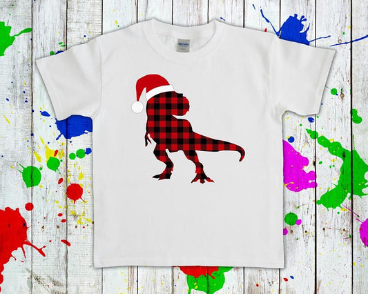 Christmas T-Rex Graphic Tee Graphic Tee
