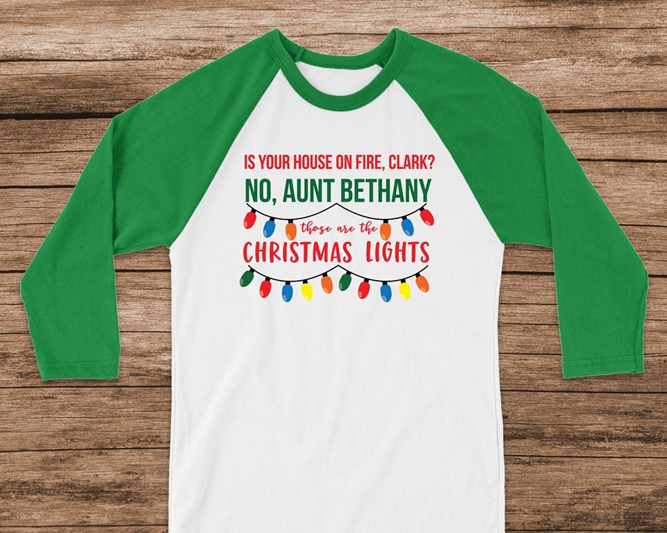 Those Are The Christmas Lights Graphic Tee Graphic Tee