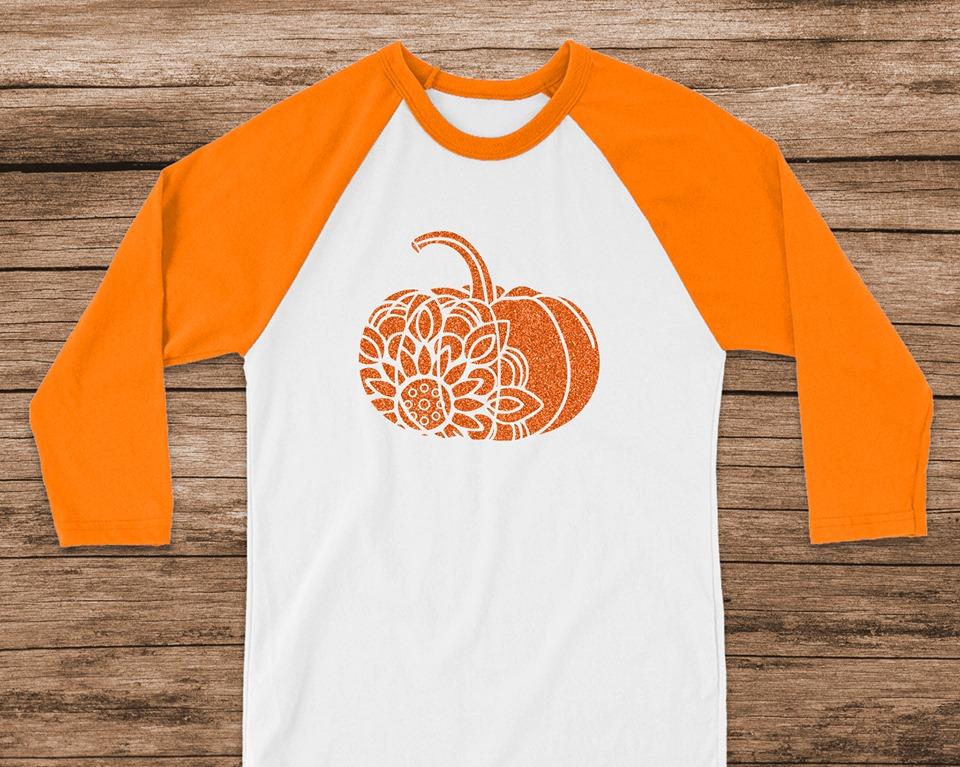 Mandala Pumpkin Graphic Tee Graphic Tee