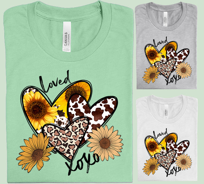 Loved XOXO Graphic Tee