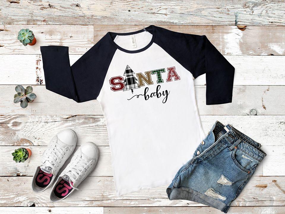 Santa Baby Graphic Tee Graphic Tee