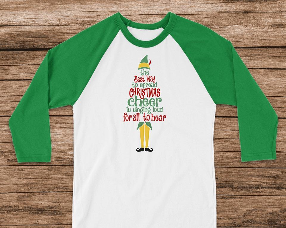 The Best Way To Spread Christmas Cheer Is Singing Loud For All Hear Graphic Tee Graphic Tee