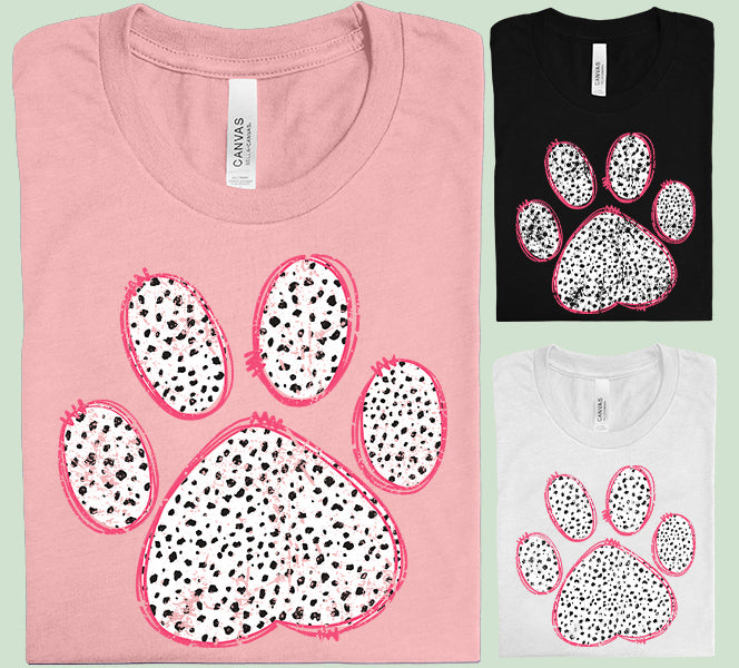 Valentine Paw Graphic Tee