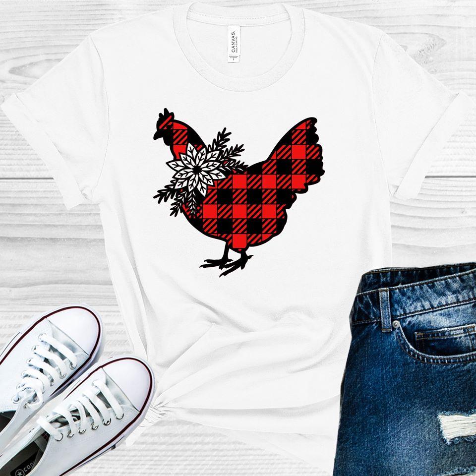 Christmas Chicken Graphic Tee Graphic Tee