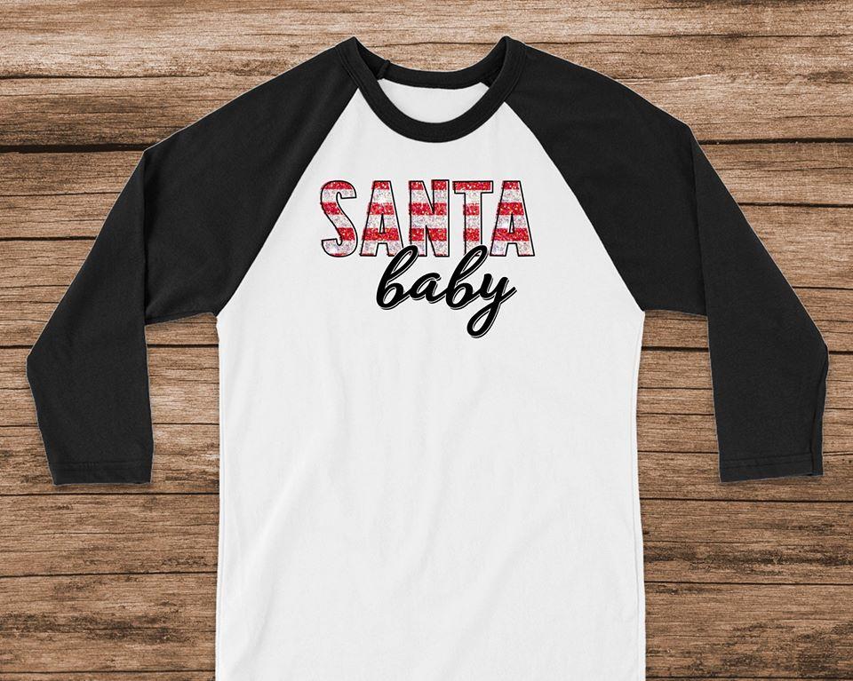 Santa Baby Graphic Tee Graphic Tee