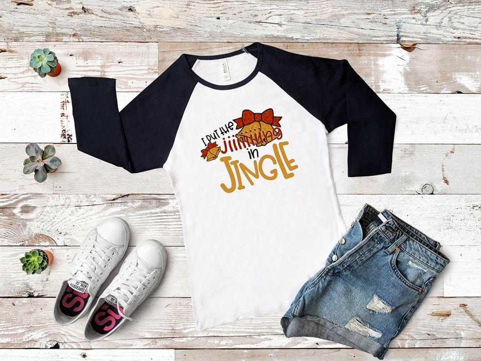 I Put The Jiiiiiing In Jingle Graphic Tee Graphic Tee