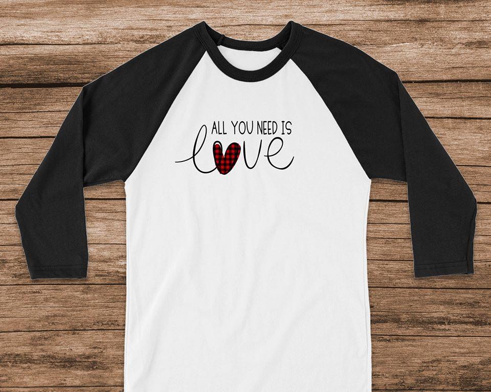 All You Need Is Love Graphic Tee Graphic Tee