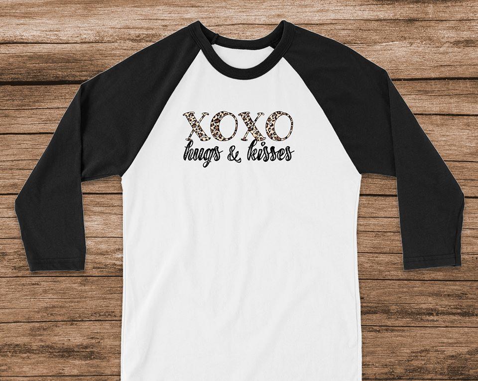 Xoxo Hugs & Kisses Graphic Tee Graphic Tee