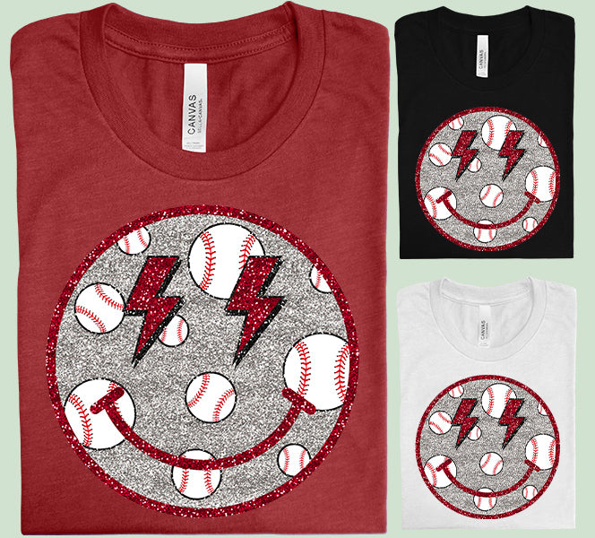 Baseball Face Graphic Tee