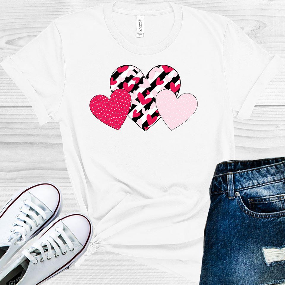 Hearts Graphic Tee Graphic Tee