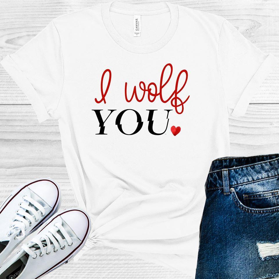 I Wolf You Joe Goldberg #you Graphic Tee Graphic Tee