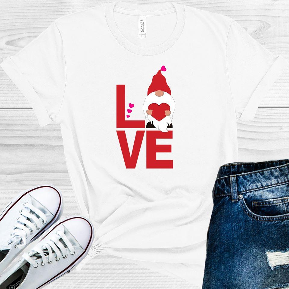 Love Gnome Graphic Tee Graphic Tee