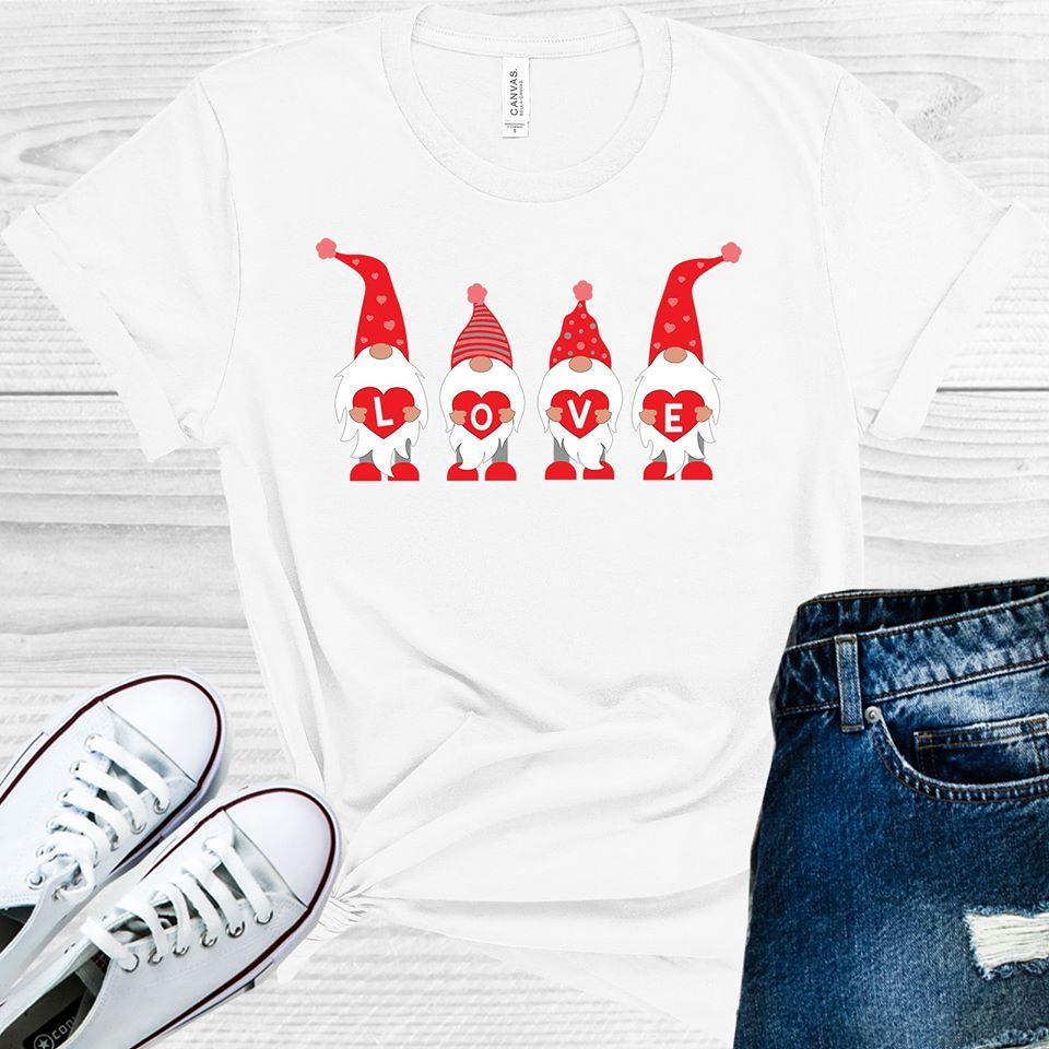Love Gnomes Graphic Tee Graphic Tee
