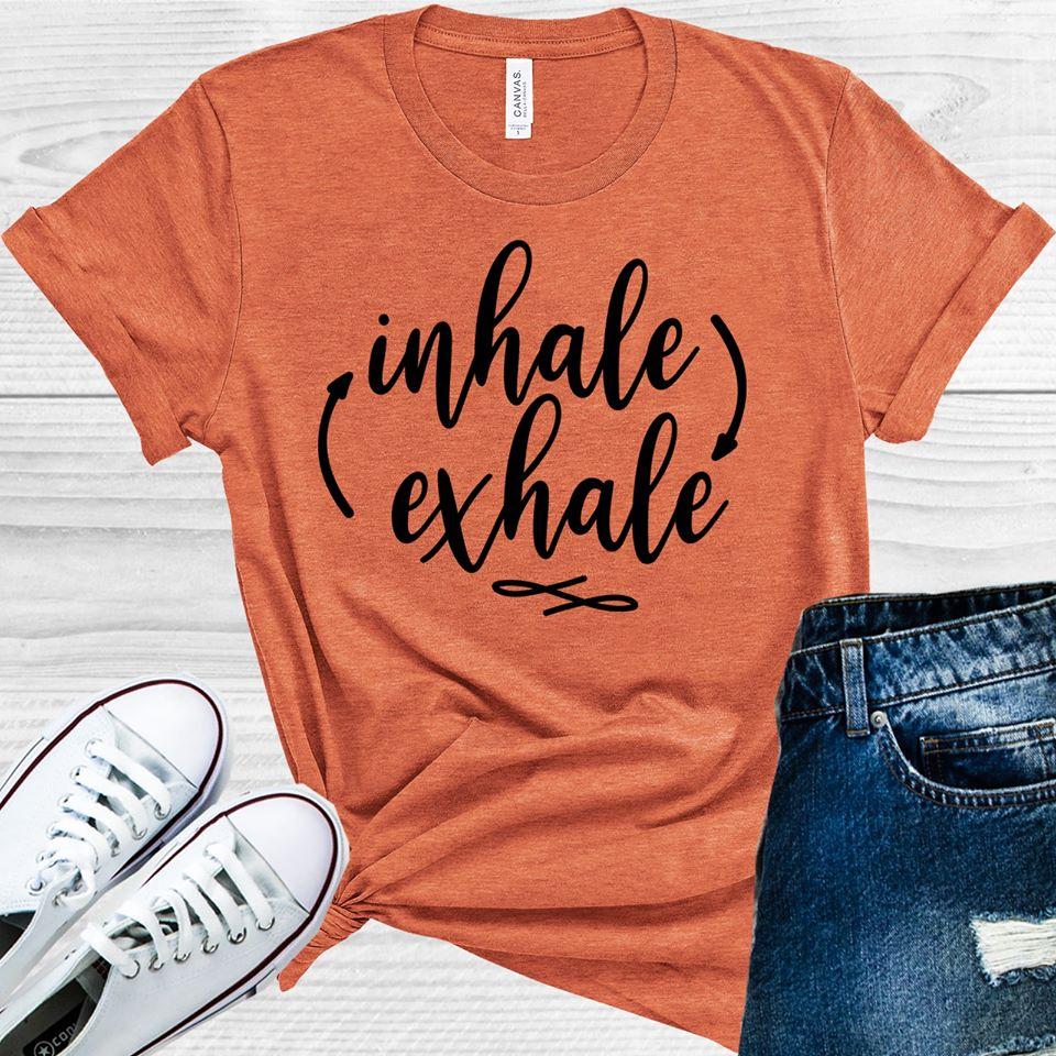 Inhale Exhale Graphic Tee Graphic Tee