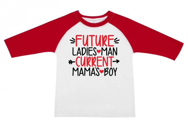 Future Ladies Man Current Mamas Boy Graphic Tee Graphic Tee